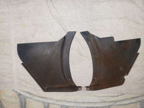 PAIR 1960 1961 DODGE PLYMOUTH CHRYSLER INTERIOR KICK PANELS MOPAR 60 61 - Picture 8 of 15