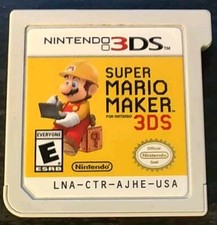 Super Mario Maker (3DS, 2016) Cartridge Only Tested And Working