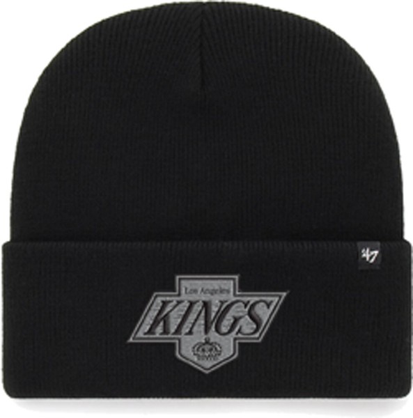47 Brand Los Angeles Kings Black Haymaker Nhl Cuff Knit Beany Beanie One Size-image