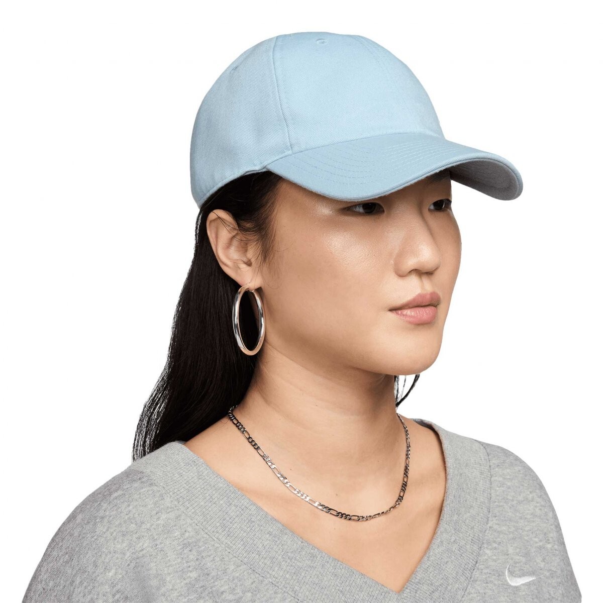Nike Club Cap Hat Unstructured Light Blue Adjustable FZ5698 Nike Club Cap Hat Unstructured Light Blue Adjustable FZ5698