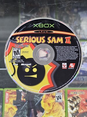 Serious Sam II (Microsoft Xbox, 2005) Game Disc Only TESTED