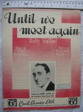 1939 Until We Meet Again by Sidney Lipton