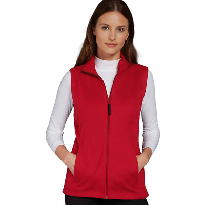 Regatta Damen Weste Micro Fleece Fleeceweste schnelltrocknend pflegeleicht rot