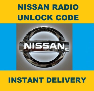  NISSAN RADIO CODE CONNECT PIN ENTSPERREN ALLE MODELLE ALMERA JUKE QASHQAI MICRA 