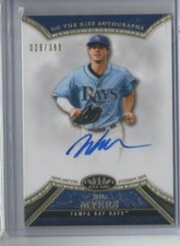 2013 Topps Tier One Wil Myers AUTO #ed 29/399 RAYS