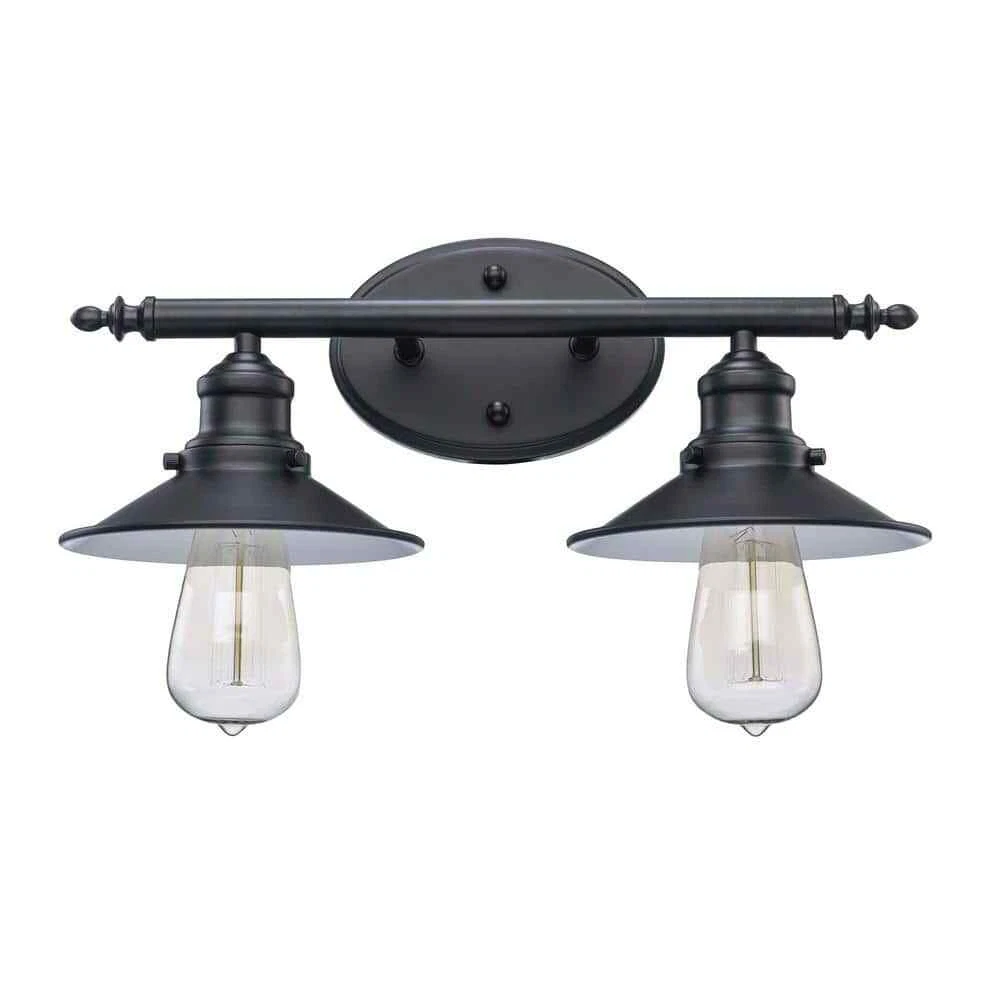 2 light black vanity light deals