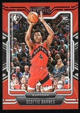 2021-22 Panini Chronicles SCOTTIE BARNES Playbook Red /149 SP Rookie RC #284