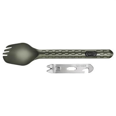 Gerber ComplEAT Devour Spork Essbesteck Gabel Löffel Multitool Sage Green