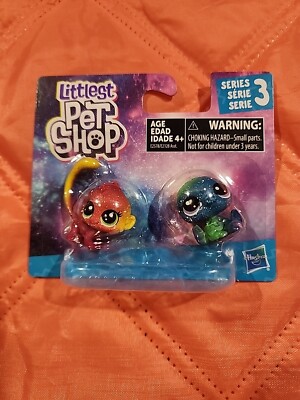 Littlest Pet Shop Cosmic Pounce Series 3 2-Pack COMET MONKEY AND CELESTINE SLOTH