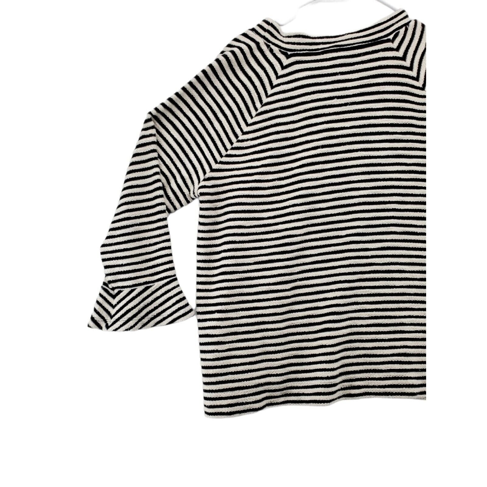 LOFT by ANN TAYLOR Sweater Women's Long Sleeve Striped Pullover B