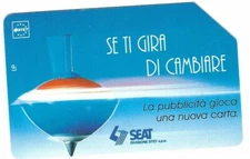 G 322 C&C 2441 USED PHONE CARD CHANGE 10,000L. BIFACIAL