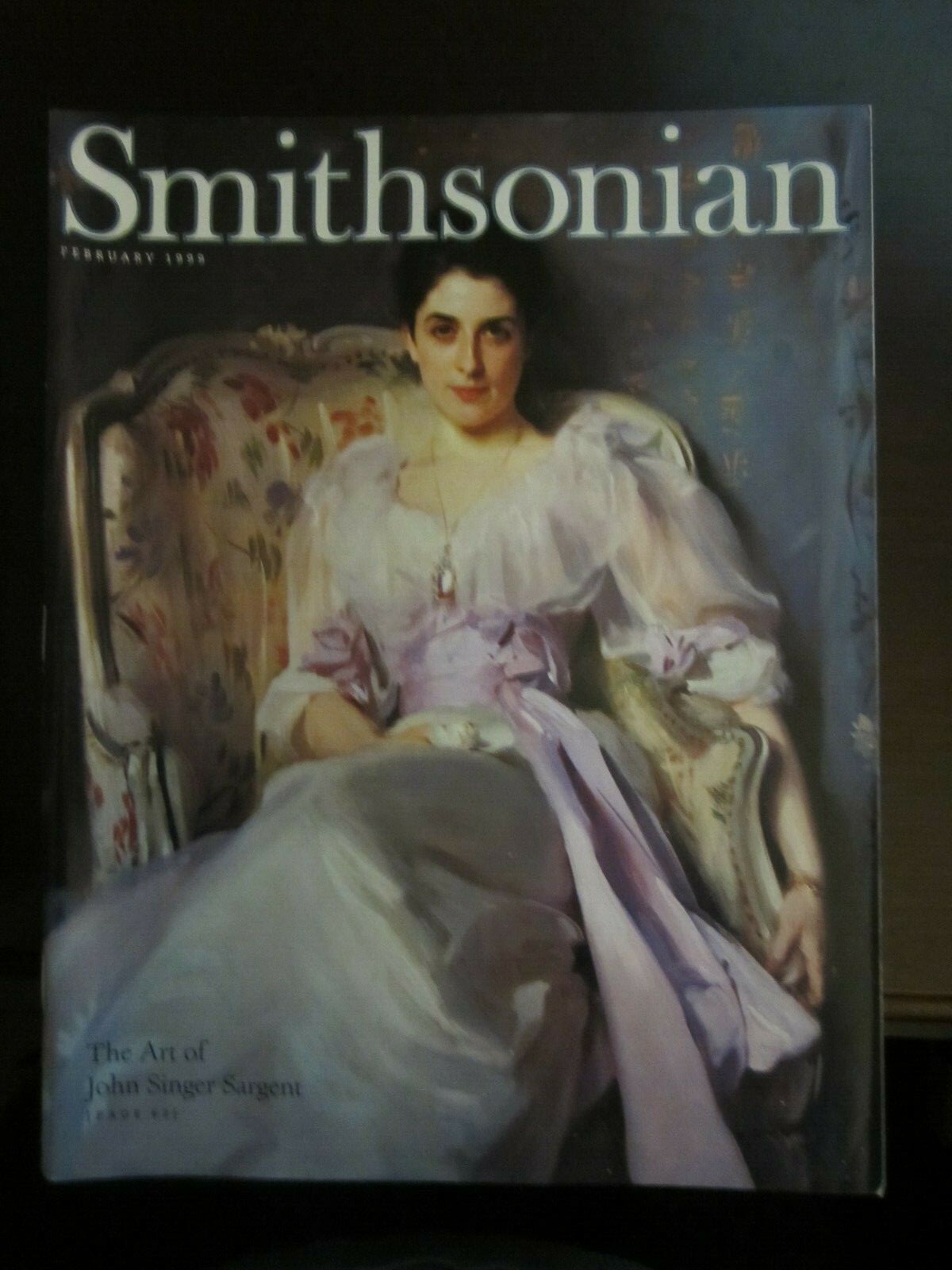 Smithsonian Magazine February 1999 John Singer Sargent Lady Agnew ...