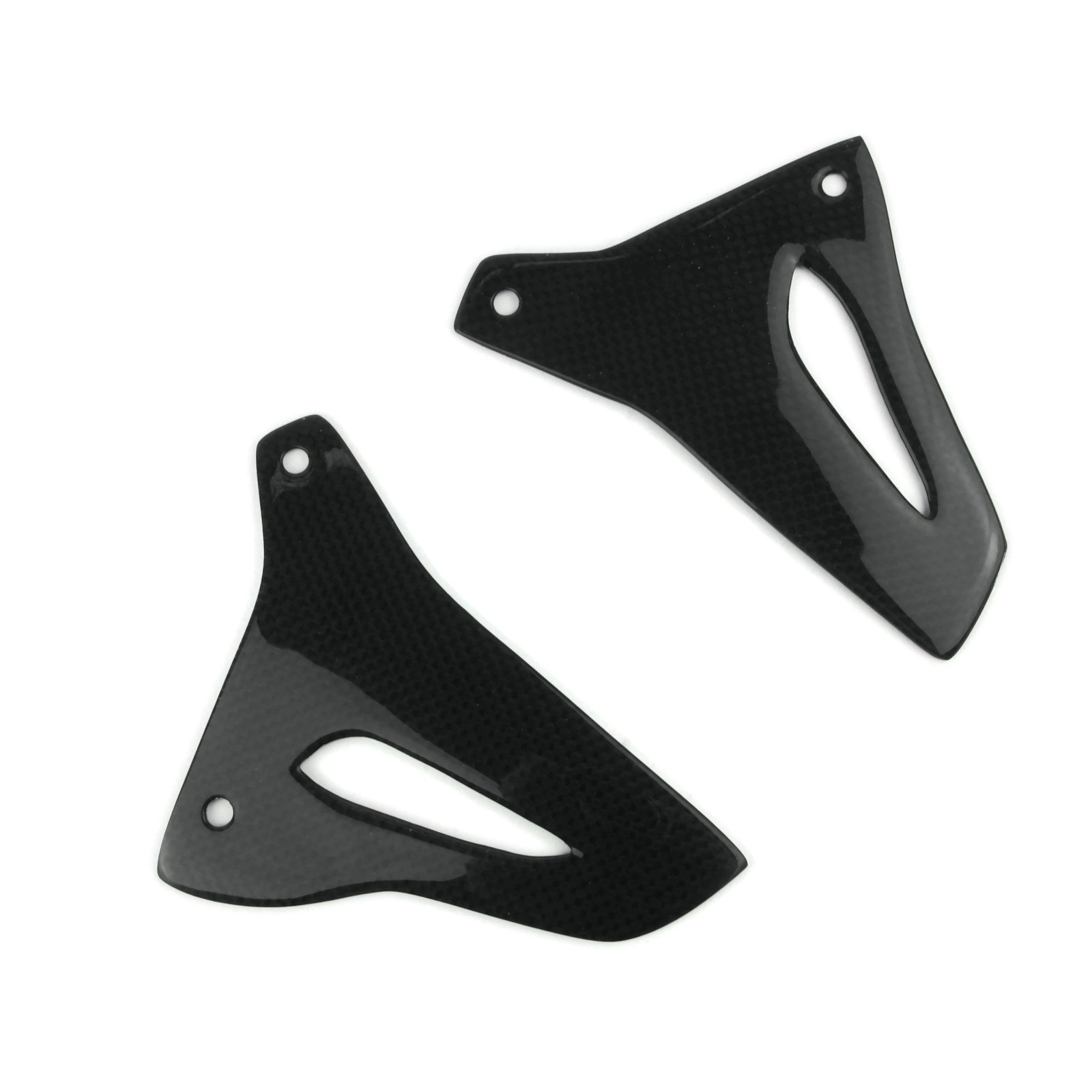 Reposes pieds carbone Ducati Monster 1200 R 2016+ protection anti vibration
