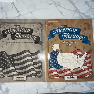 Abeka Grade 3 American Heritage Map Skills Key And Text Key 