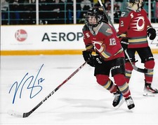 Signed Victoria Bach PWHL Ottawa Charge Autographed 8x10 Photo #4 Original