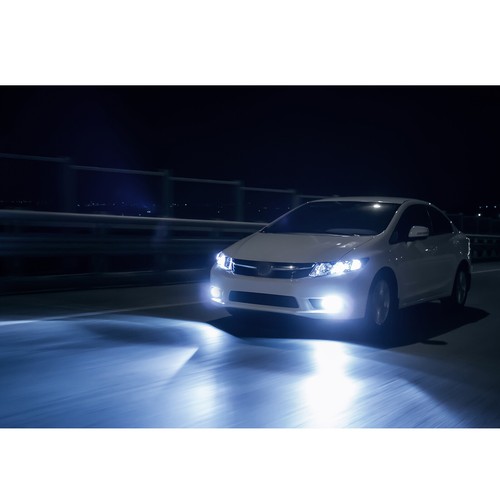 2x H8 H11 LED RGB Multi Color Phone Control Fog Light Bulb For Audi A3 A4 Q5 Etc - Picture 9 of 10