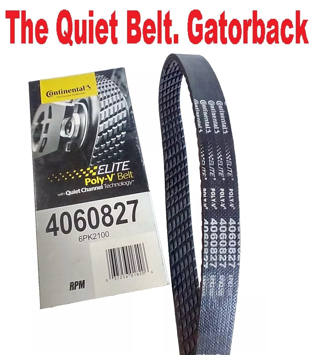 NEW Serpentine Poly-V Belt The Quiet Belt 