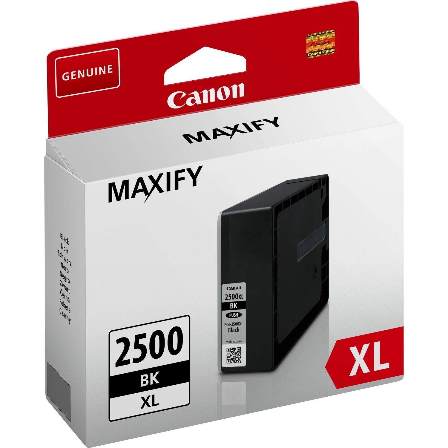 Canon PGI-2500XL BK 9254B001AA alta capcità cartuccia originale per Canon iB4050