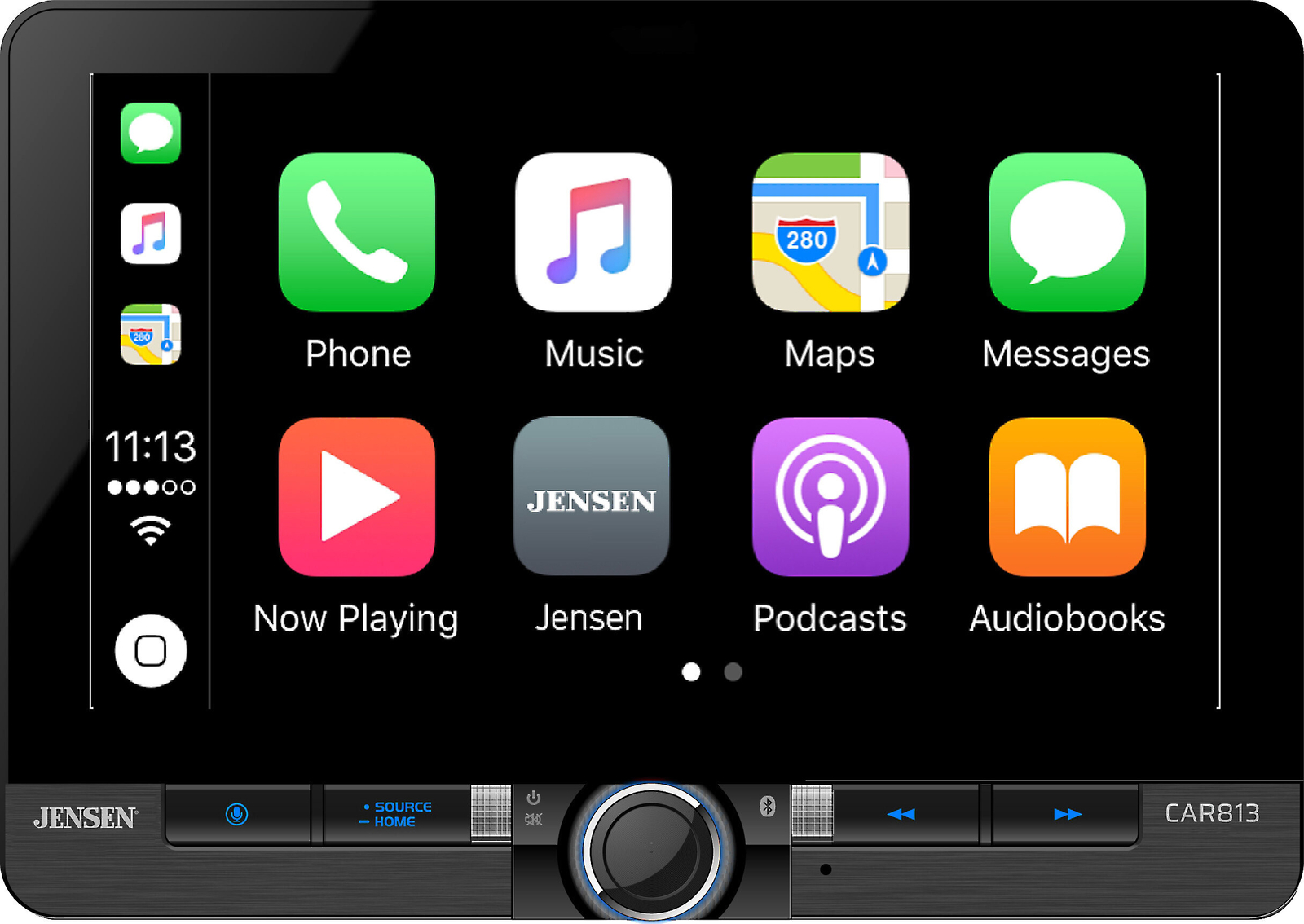 Цифровой мультимедийный ресивер Jensen CAR813 47990₽