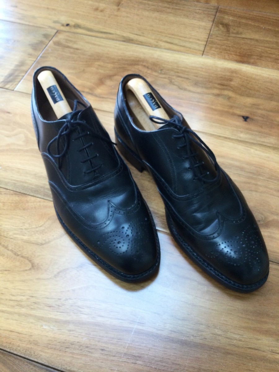 Loddington wingcap Brogue in black cap leather Joseph Cheaney and Sons | Shoes | Loddington Wingcap Brogue  main image 3