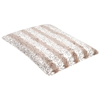 Nwt Pottery Barn Teen Faux Fur Snow Leopard Oversized Floor Pillow