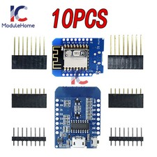 10PCS NodeMCU Lua ESP8266 ESP-12 WeMos D1 Mini WIFI 4M Bytes Development Board-