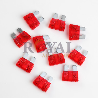 30 Pack of 10 Amp ATC Blade Fuses Auto Car Truck 