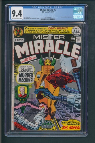 MISTER MIRACLE #5 CGC 9.4 - 第 1/4 張圖片