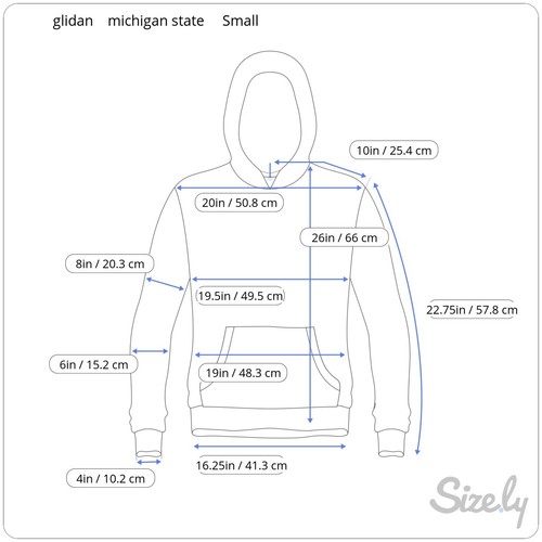 Michigan State Spartans Sweater Adult small Grey Football Hoodie Mens Pullover - Picture 2 of 2