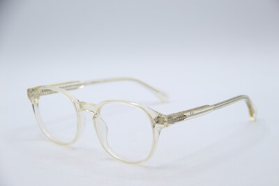 NEW RAEN BRUT ODIE 52 CRYSTAL YELLOW AUTHENTIC DESIGNER EYEGLASSES 52-19