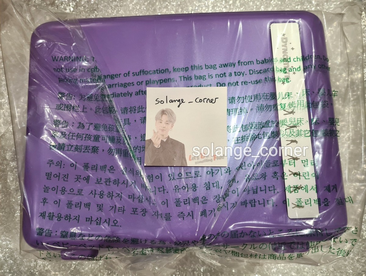 LAST ONE) BTS Samsonite Red Sheer Violet Carry-on Bag Luggage +