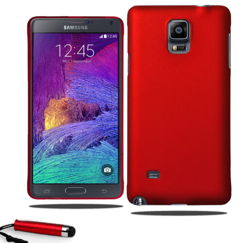 Per Samsung Galaxy Note 4 Armatura Custodia Rigida Cover Posteriore + Film LCD + - Foto 6 di 7
