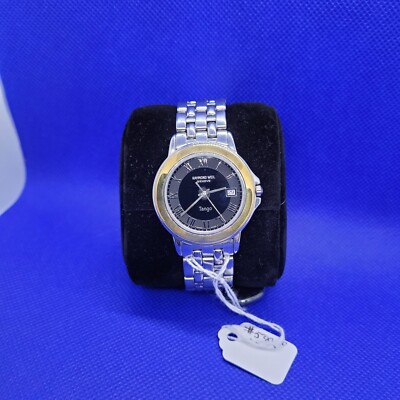 Raymond Weil mens watch #5560 Tango 36mm [blue dial]