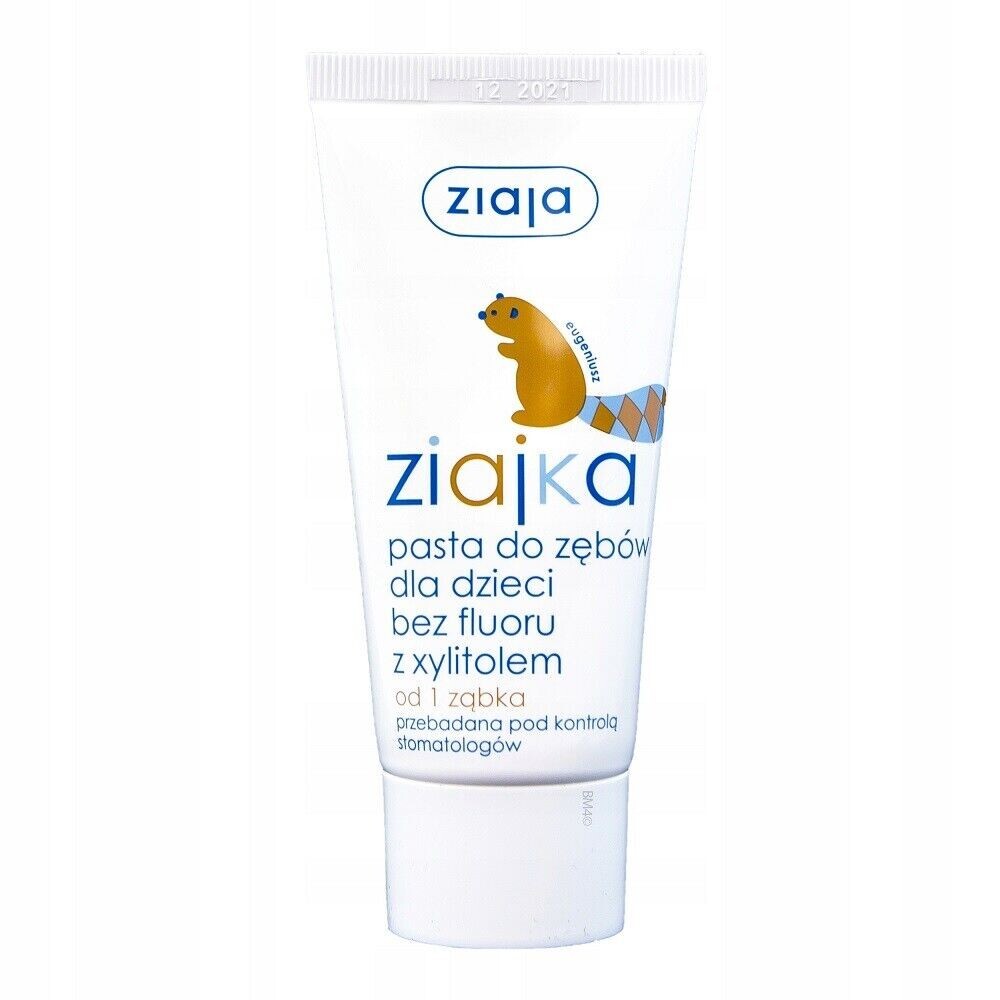 Ziaja Ziajka kids Toothpaste with Xylitol none fluoride 50ml