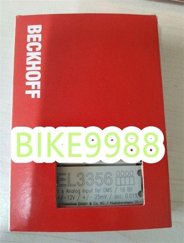 New in Box Beckhoff EL3356 PLC Module EL3356