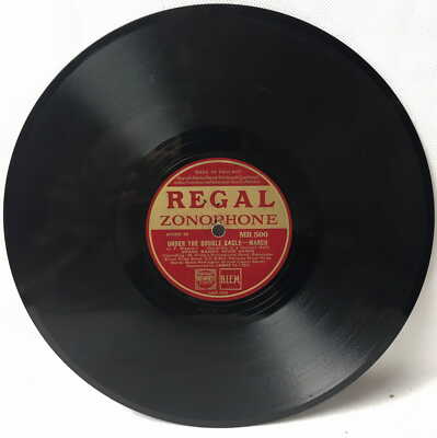 Grand massed brass bands With Sword and Lance / Under  Double Eagle MR500 Regal