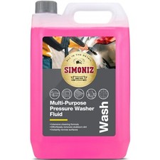 Simoniz Pressure Washer Fluid 5 Litres 5L - Penetrates Quickly - SAPP0174A