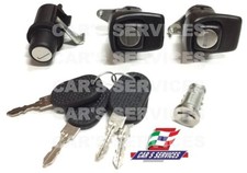 KIT IMPARIGLIO PULSANTI PORTE / COFANO / AVVIAMENTO + CHIAVI FIAT PANDA