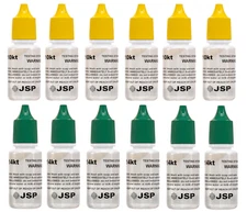 12 Bottles 10K & 14K Gold Jewelry Testing Acid Precious Metals 6 Pack Oro Tester
