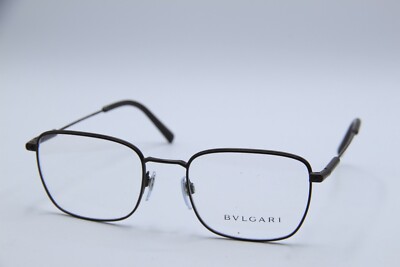 NEW BVLGARI 1105 2011 BROWN GUNMETAL AUTHENTIC FRAMES EYEGLASSES 53-20
