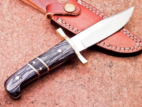 8" UNIQUE CUSTOM HAND FORGED D2 STEEL BLADE SKINNER KNIFE HUNTING KNIFE WD-8009 - Bild 3 von 8