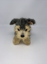 Aurora Dog Yorkshire Terrier Beige 10' Plush Stuffed Animal