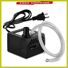 Adjustable Flow 50GPH Mini Water Pump for Aquariums, Hydroponics & Fountains