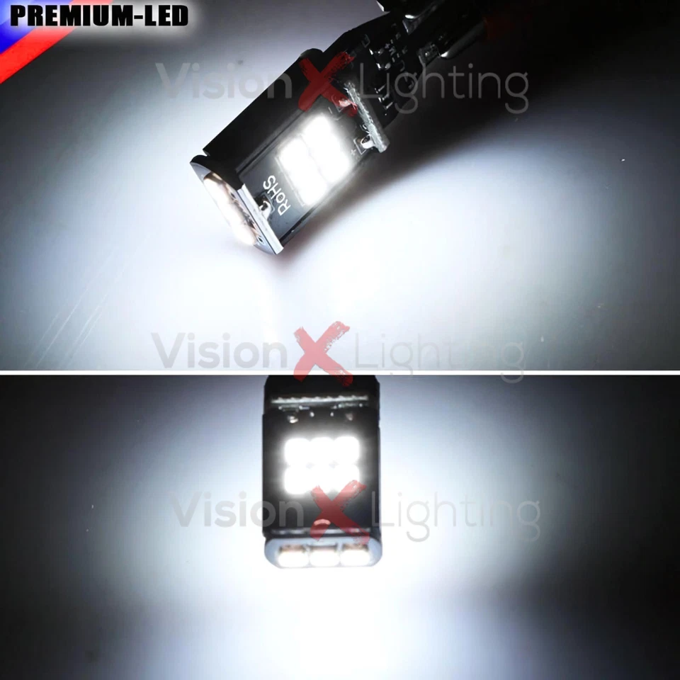 Nissan Qashqai J12 2021-2025 Pair Bulbs Reverse LED White 6000K Bright Canbus - Image 3 of 4