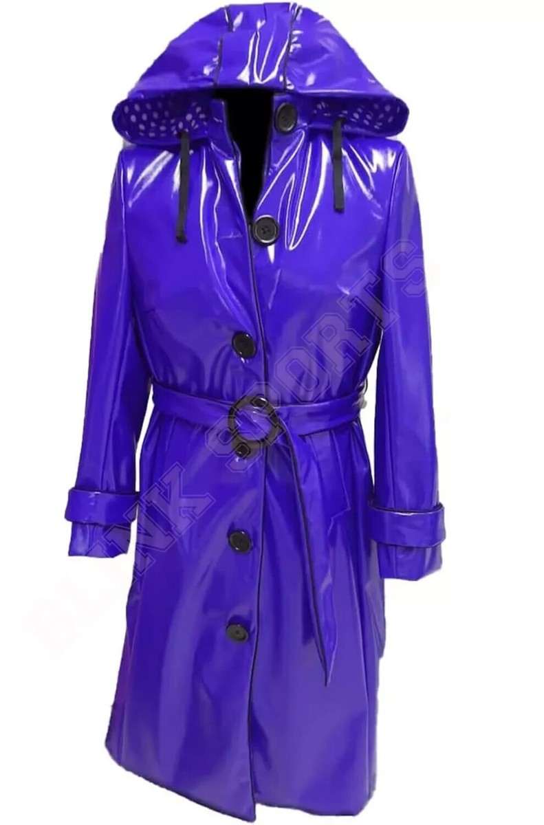ジャケット・アウター H&A CAT EARS PARKA DRESS(BLACK x PURPLE) H&A CAT EARS PARKA DRESS(BLACK x PURPLE) – MAJOH