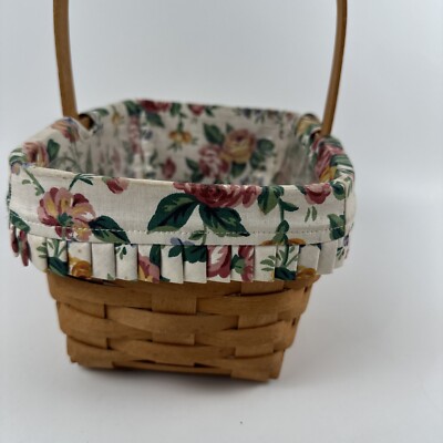 スプリング　バスケット　Carol Ann Curran BEVERLY LONGABERGER SPIN ORGANIZER 12