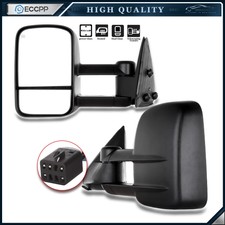 Power Heated Tow Mirrors For 01-02 Chevy Silv...