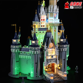 LED Light Kit for Disney Castle - Compatible with LEGO® 71040 Set (Sound)