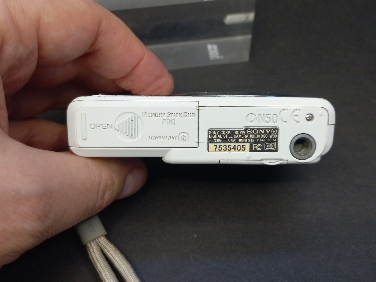 Buy Sony Cyber-shot DSC-W30 6.0MP Digital Camera - Silver