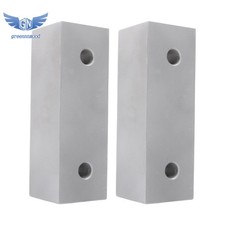 6" &times; 2" &times; 2" Aluminum Machinable Soft Jaws for 6" Mill Vises (Set of 2 Jaws)